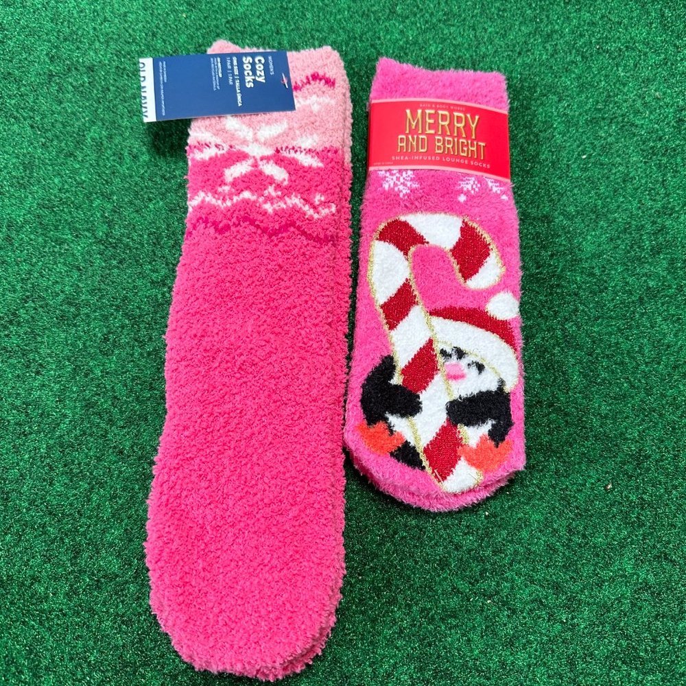 Brand new fuzzy socks